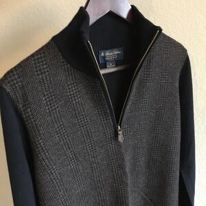 Brooks Brothers Cashmere Quarter Zip
